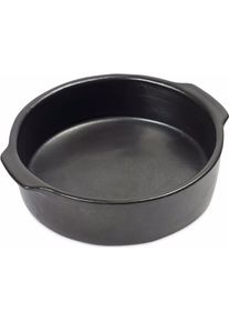 Serax Ofenform rund PURE black used, Auflaufform, Schwarz