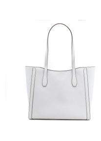 Michael Kors, Damen, Handtasche, Shoulder Bag Leida White 34 x 29 x 12 cm, Weiss