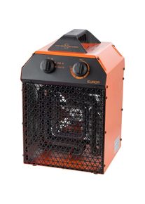 Eurom Elektro Heizlüfter Delta 5000 W IP 24 (spritzwassergeschützt), Heizlüfter