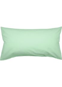 Janine Kissenbezug »PIANO 0125 31 80x80« mit Reißverschluss in grün, Größe B/L: 80 cm x 40 cm