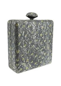 Sanetti Inspirations, Handtasche, Exquisit gestaltete und handgefertigte Echtleder-Clutches mit Kristallbesatz