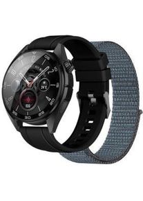 Nilox Smartwatch Trailpro 1.43" Sportivo GPS Integrato + 2 Cinturini, Smartwatch