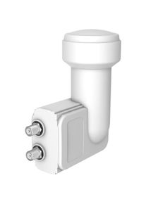 Hama Universal-Twin-LNB (Single LNB), LNB, Weiss