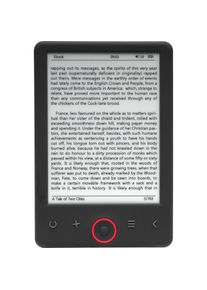 Denver EBO-635L (6", 4 GB, Schwarz), eReader, Schwarz