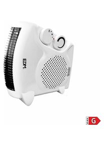 Edm Heizung 07205 Weiss 1000 - 2000 W Kompakt, Heizlüfter, Weiss