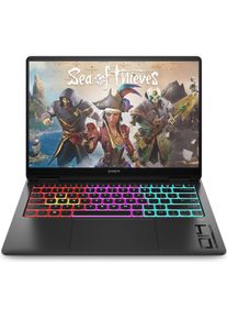 HP OMEN Transcend 14-fb1097ng (14", 2000 GB, 8.00 GB, DE, Intel Core Ultra 9 285H), Notebook, Schwarz