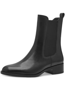 Tamaris, Damen, Boots + Stiefel, Chelsea Boot, Schwarz, (38)
