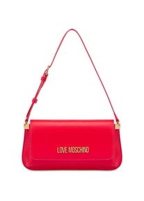 Love Moschino, Handtasche, Borsa donna piatta a spalla in ecopelle rosso BS25MO39 JC4058PP1MLO0500 Piccola, Rot