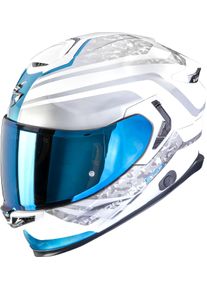 Scorpion EXO-GT SP Air Arten, casco integrale , colore: Bianco/Argento-Blu , dimensione: XXL