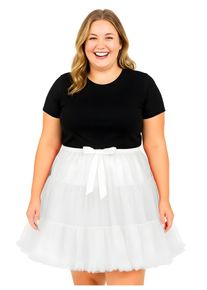 XXL ruffle tutu, white