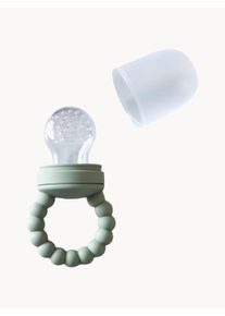 Jack o Juno Silikónový podávač ovocia Kid Bubble Zelená, Transparentná Ø 5 x V 5 cm, 10 ml