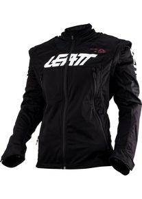 Leatt 4.5 Lite, textile jacket waterproof , color: White/Black , size: S