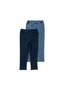 Tchibo - Jegginsy &ndash; fason &bdquo;Mia&rdquo; - dla niemowląt - rozmiar 62/68 - kolor: niebieski