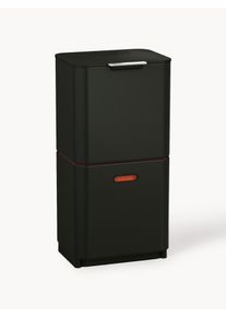 Joseph Joseph Soptunna Totem med Separat Återvinningsenhet, 2 x 30 L Röd, Svart Syntetfiber, Plast, Metall B 39 x D 37 cm, 60 L