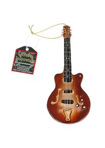Musikboutique K&uuml;bler christmas ornament hollow-body guitar Article