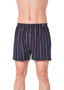 Heren Boxershorts marine gestreept + marine + marine geruit Maat 10