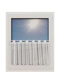 Indeko , Scheibenstange »Screw« Ø 9 mm 1 läufig-läufig Fixmaß stufenlos verstellbare Klemmstange , weiß , L: 40 cm - 60 cm Ø 9 mm