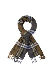 Big & Tall Sizes - DANTE - Cashmere scarf with glen check pattern - 0