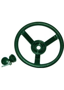 REBO Garden Climbing Frame Accessories, Play Houses & Dens &ndash; Kid&rsquo;s Outdoor Play Plastic Steering Wheel
