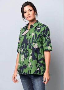 Bluse in grün - Alba Moda