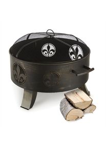 Blumfeldt Versailles, ohnisko, misa na oheň, Ø 60 cm, oceľ, čierne