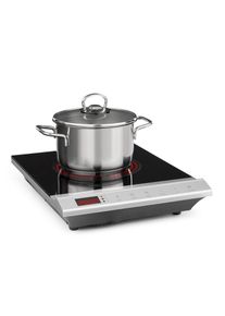 Klarstein MisterCook, infračerven&yacute; varič, 2000 W, 90 - 650 &deg;C, časovač, strieborn&aacute;