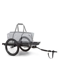 Klarfit Companion Travel L, utánfutó, L, 40 kg, kerékpár utánfutó, kocsi, 16