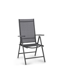 Blumfeldt London Lite, összecsukható szék, 56,5 x 107 x 68 cm, ComfortMesh, alumínium