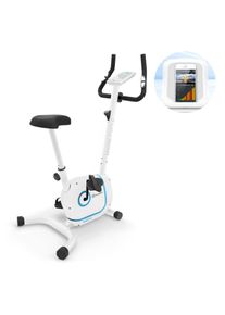 Klarfit Myon Cycle, h&aacute;zi szobabicikli, szobaker&eacute;kp&aacute;r, lendker&eacute;k 12 kg, SmartCardio Studio