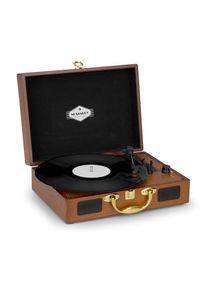 Auna Nostalgy by Auna Peggy Sue retro gramofón platne USB AUX vzhľad dreva/zlatá