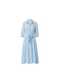 Tchibo - Blusenkleid mit Print - Damen - Gr. 38 - hellblau/print