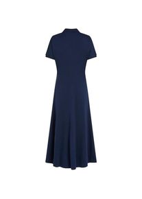 Tommy Hilfiger, Damen, Kleider, Abito Midi Lyocell con Scollo Aperto, Blau, (XS)