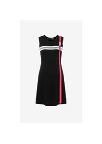 Love Moschino, Damen, Kleider, Vestito Slim Fit Senza Maniche, Schwarz, (46)