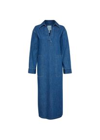 PART TWO, Damen, Kleider, Vestito a Manica Lunga Boxy Fit LollaPW, Blau, (44)