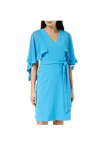 Gina Bacconi, Damen, Kleider, Abito Cocktail Chestina Cape, Türkis, (34)