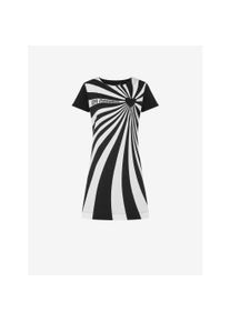 Love Moschino, Damen, Kleider, Vestito a Linea A con Maniche Corte, Mehrfarbig, (38)