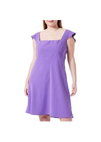Pinko, Damen, Kleider, Vestito Stretch Crêpe Amorevole, Violett, (46)