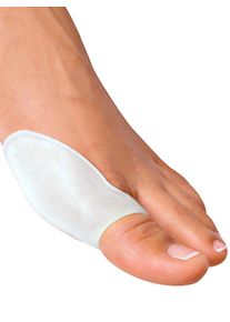 Damen Silikon-Hallux-Schutz in weiß ,Größe Stück, WITT, 100% Thermoplastisches Elastomere