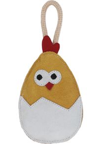 KERBL Pet Wildleder Hundespielzeug, Ei, 25x13cm