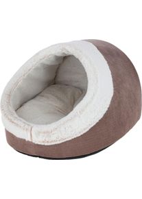 KERBL Pet Jana Kuschelhöhle, braun, 45x37x30cm