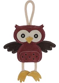 KERBL Pet Wildleder Hundespielzeug, Eule, 31x22cm