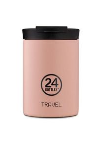 24Bottles Travel Monochrome Trinkflasche 350 ml rosa