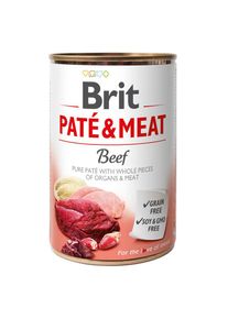 Brit Paté & Meat, 6 x 400 g.- bœuf