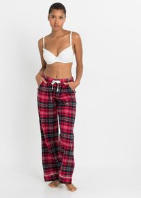 Pantalon de pyjama tissé en flanelle - rouge - taille 42/44 (M) - 100% coton,flanelle - bonprix