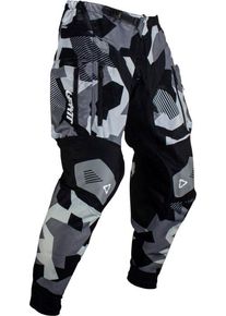 Leatt 4.5 Enduro Forge, textile pants , color: Grey/Black/White , size: XXL