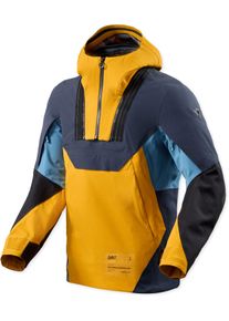 Revit Blackwater 3 H2O Smock, textile jacket waterproof unisex , color: Yellow/Dark Blue , size: 3XL