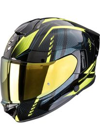 Scorpion EXO-530 Air Theras, kask pełnotwarzowy , kolor: Czarny/Neonowyowy-Ż&oacute;łty , rozmiar: XL