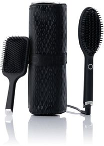 GHD Glide teplovzdušný kratáč, iontová technológia, darčeková sada, Iced Luxe Collection, čierna