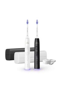 Philips Sonicare 6500 Gentle clean sada elektrických zubných kefiek, 2 kusy, čierna a biela
