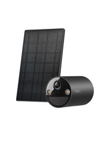TP-LINK Tapo C411 KIT vonkajšia kamera, solárny panel (3MP, 2K QHD, 1296p, IR 9m, WiFi, micro SD card, IP65)
